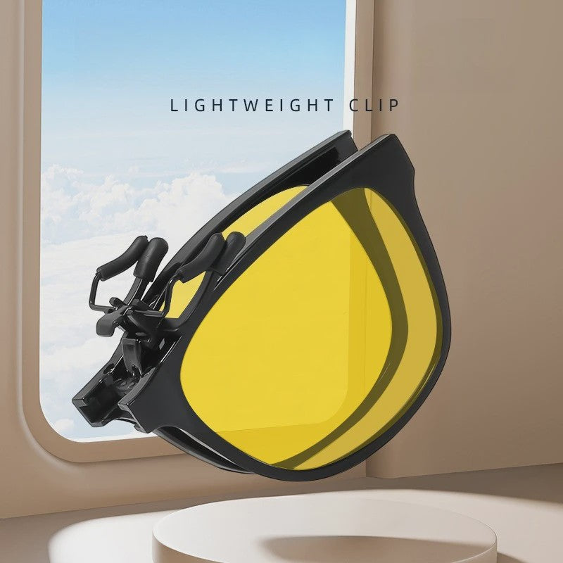 Clip-on Bril: Blauw Licht Filter & Nachtzicht voor PC, Gaming & Autorijden