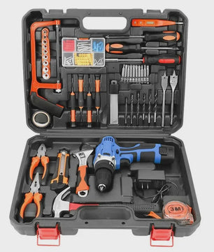 Uitgebreide Gereedschapskist Set - Multifunctioneel Handgereedschap voor Huis & Werk