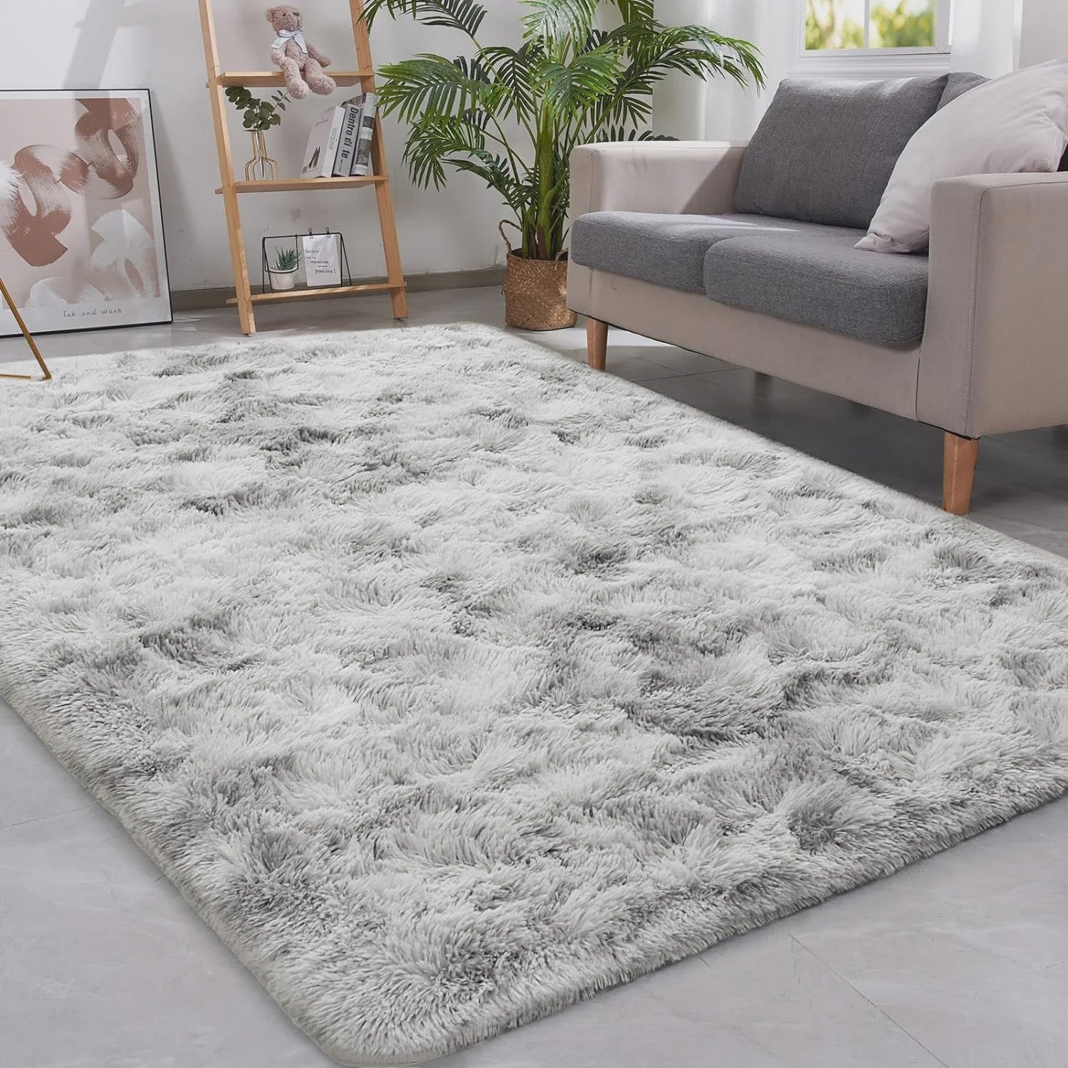 Zacht Pluche Vloerkleed - Super Zacht & Antislip - Woonkamer, Slaapkamer, Kinderkamer