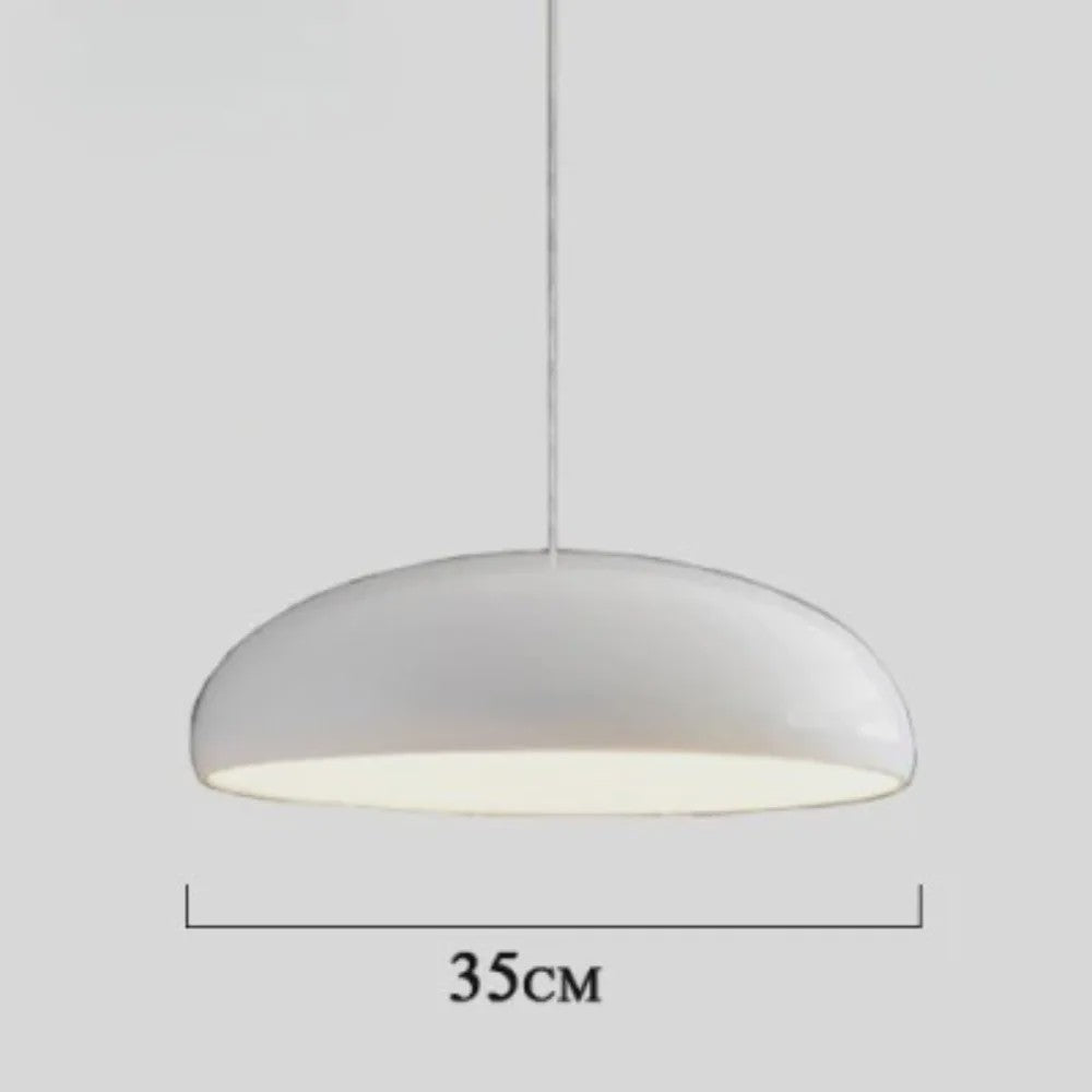 Moderne Oranje Hanglamp - Stijlvolle Plafondlamp voor Woonkamer, Eetkamer & Slaapkamer