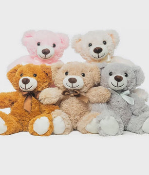 Set van 5 Pluche Teddyberen - 35cm - Knuffel Cadeau voor Kinderen & Vriendinnen