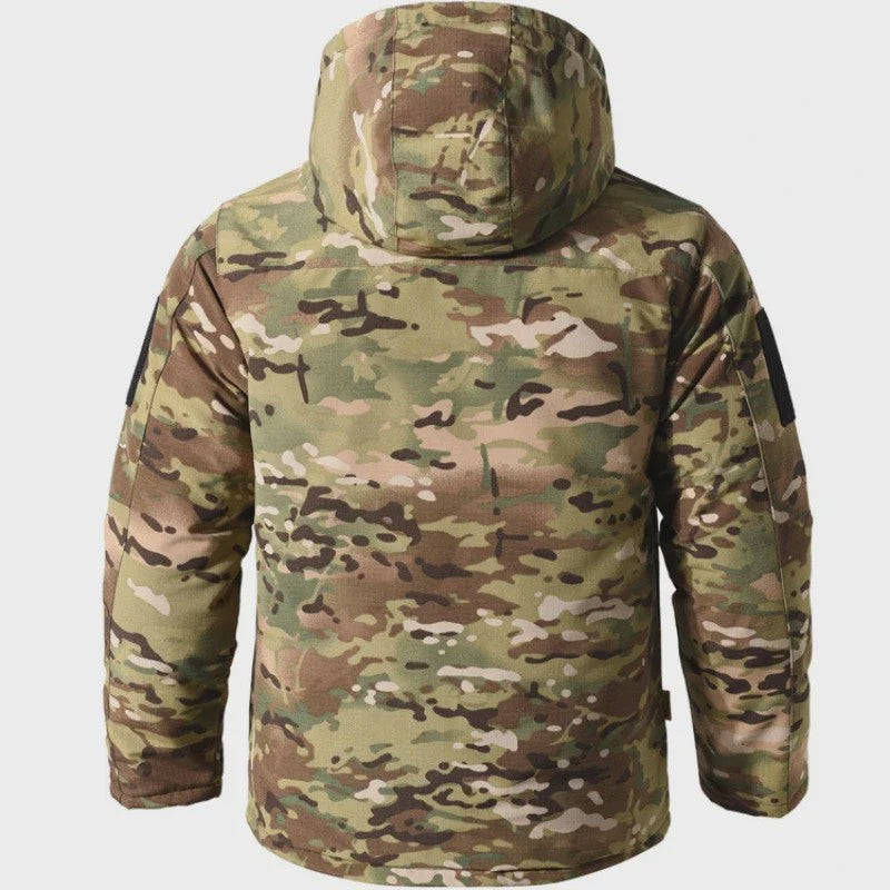 Warme Heren Parka Winterjas - Thermisch, Camouflage & Tactisch