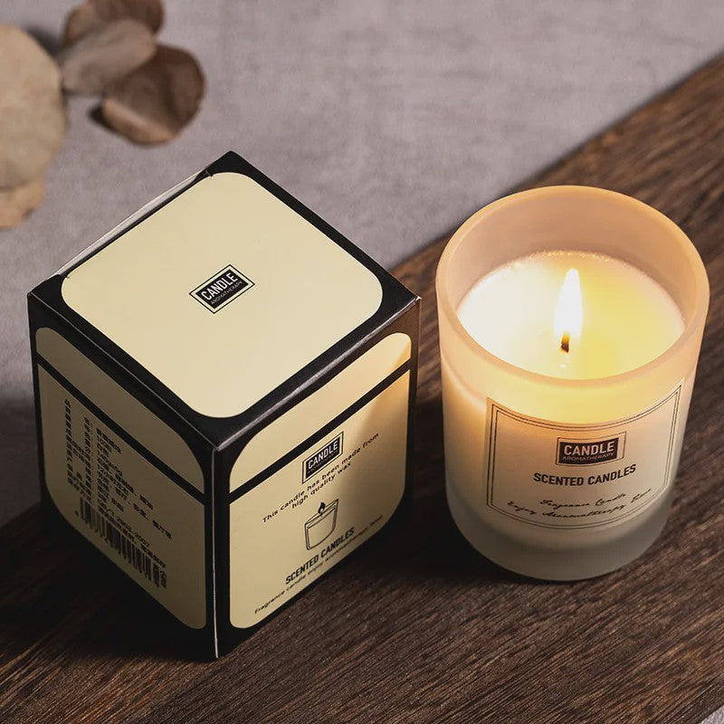 Geurkaars met Plantenextract - Aromatherapie & Luchtzuivering voor Huis en Slaapkamer