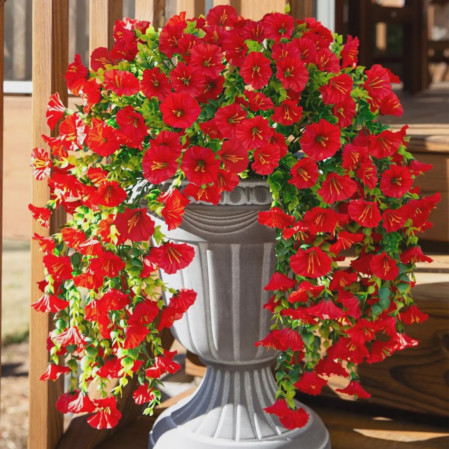 Hangende Kunstbloemen Slanke Klimop - Ochtendgloren Bloemen voor Decoratie