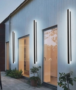 Moderne LED Wandlamp Buiten - Waterdicht IP65, Dimbaar met Afstandsbediening - Villa & Tuin Verlichting