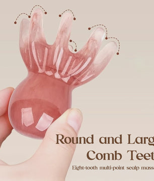 Octopus Hoofdmassager - Ontspannende Hoofdhuidmassage & Acupressuur Tool