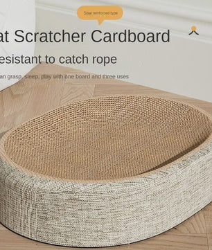 2-in-1 Kattenkrabplank en Nest: Bescherm Meubels & Verwen Je Kat