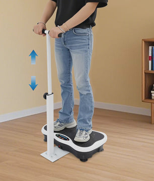 Vibratieplaat Fitnessapparaat met 120 Intensiteitsniveaus en 10 Modi