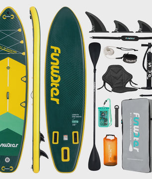 Opblaasbaar Stand Up Paddle Board Funwater 350cm - 200kg Capaciteit - Complete Set