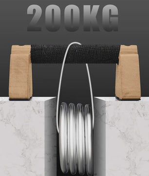 Houten Push-Up Bars & Parallettes voor Thuis Workout - Stabiliteit en Comfort