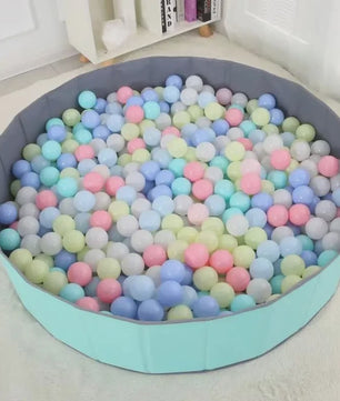 100x Kleurrijke Zachte Ballen voor Zwembad, Speeltent & Ballenbak - Eco-vriendelijk Baby Speelgoed