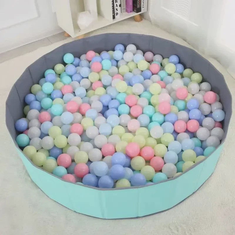 100x Kleurrijke Zachte Ballen voor Zwembad, Speeltent & Ballenbak - Eco-vriendelijk Baby Speelgoed