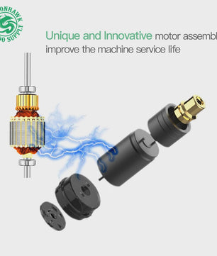 Mast P10 Rotary Tattoo & PMU Machine Kit - Professionele Eyebrow, Lips & Scalp Applicatie