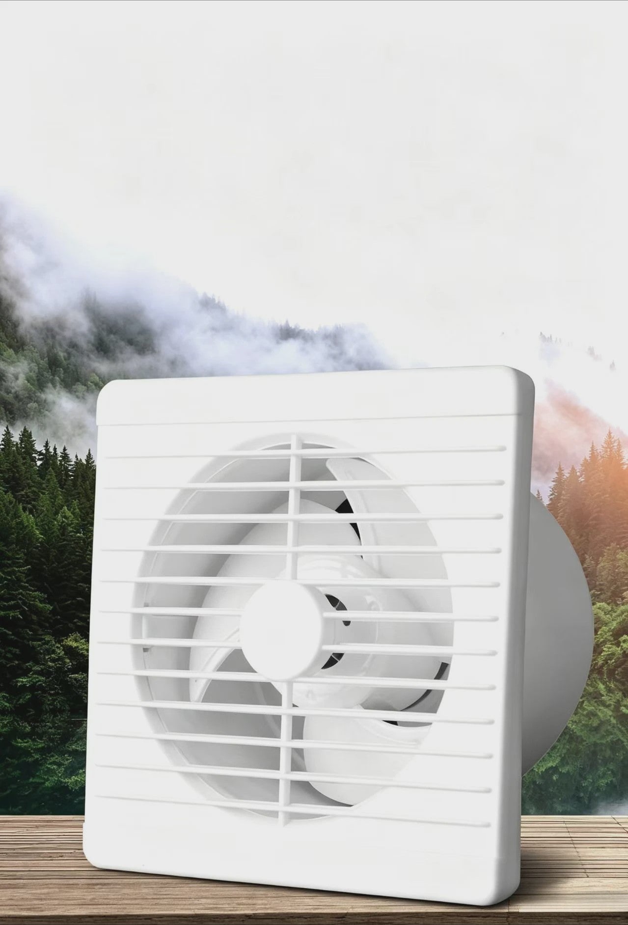 Ventilator Afzuigventilator 4, 6, 8 Inch - Badkamer, Keuken, Toilet - Wit