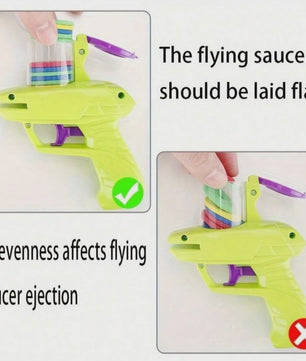 Vliegende Schijf Launcher Speelgoed - Schiet Spel voor Binnen en Buiten