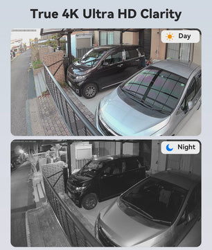 H.View 4K/8MP PoE Beveiligingscamera Systeem met 8-Kanaals NVR & Audio