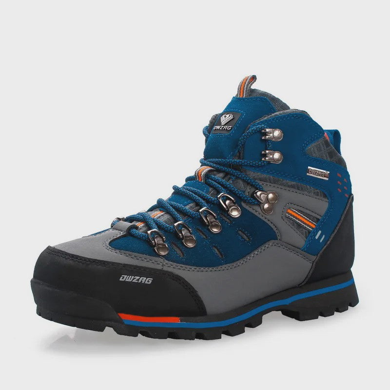 HIKEUP Heren Winter Wandelschoenen Hoge Top Waterdicht Anti-Koud Sneeuwlaarzen