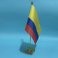 Colombiaanse Vlag voor Bureau - 14x21cm Polyester Decoratie