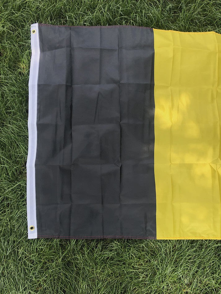 Belgische Vlag 90x150cm Polyester - Nationale Vlag voor Buiten & Binnen