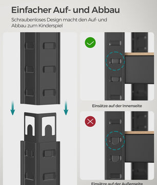 Robuuste Opbergkast - 5 Laags Stellingkast voor Garage, Kelder & Werkplaats | SediaXL
