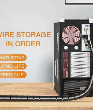 Flexibele Kabel Organizer Spiraal Beschermer - 2M/1M Lengte, 10mm/16mm Diameter
