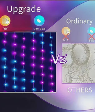 Slimme LED Gordijnlamp met APP-bediening - Creëer Unieke Sferen
