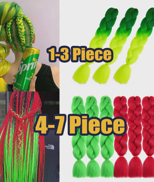 Kanekalon Jumbo Braids - Synthetisch Vlecht Haar voor Krullende Extensions
