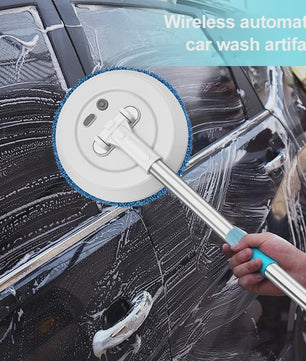 Draadloze Spin Mop: Automatische Vloer-, Auto- en Ramenreiniger