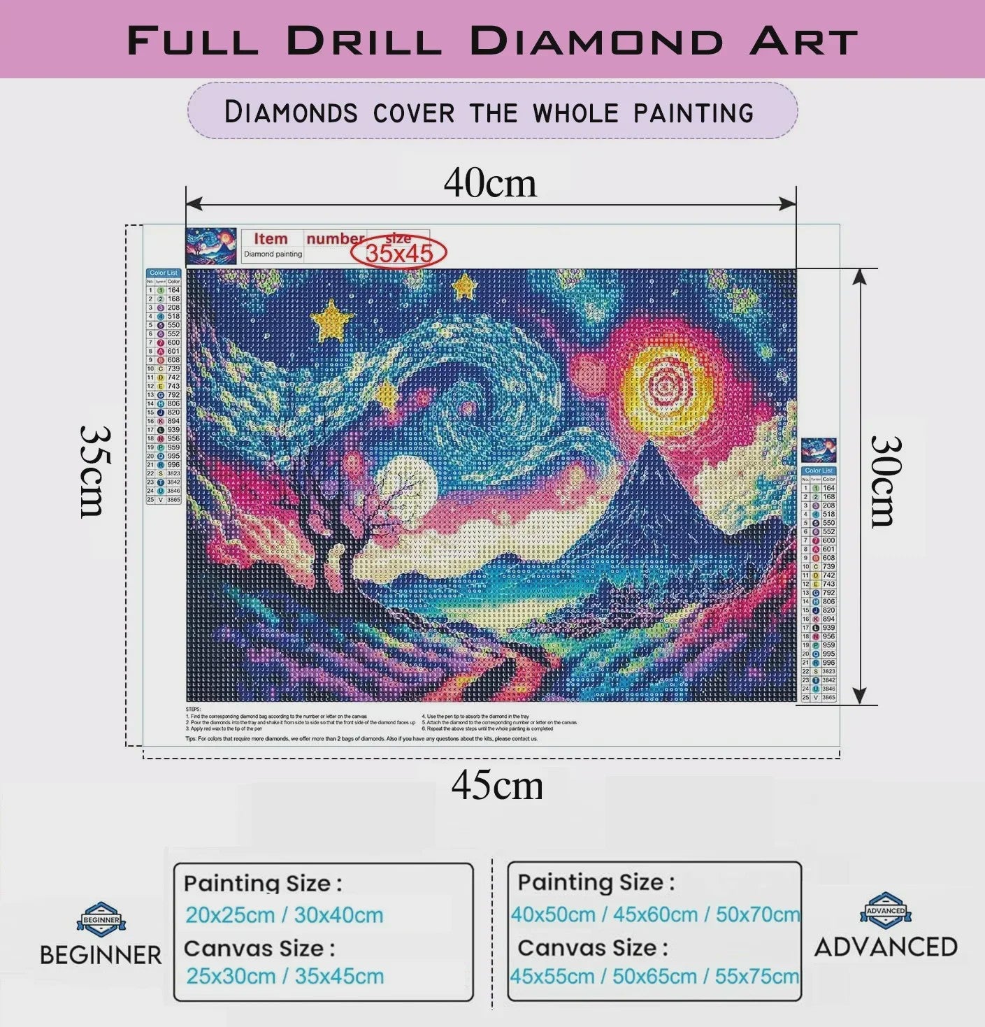 Diamond Painting Ooievaar Kustvogel - Volledige Ronde Diamanten Borduurkit voor Muurkunst