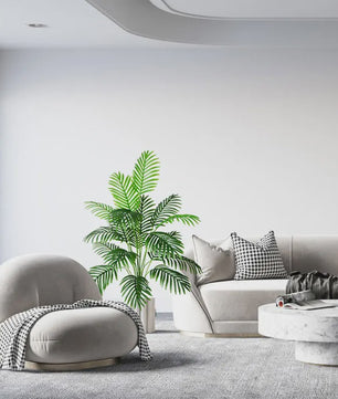 Grote Kunstpalmboom 90-120cm - Tropische Nep Plant voor Huis & Tuin Decoratie