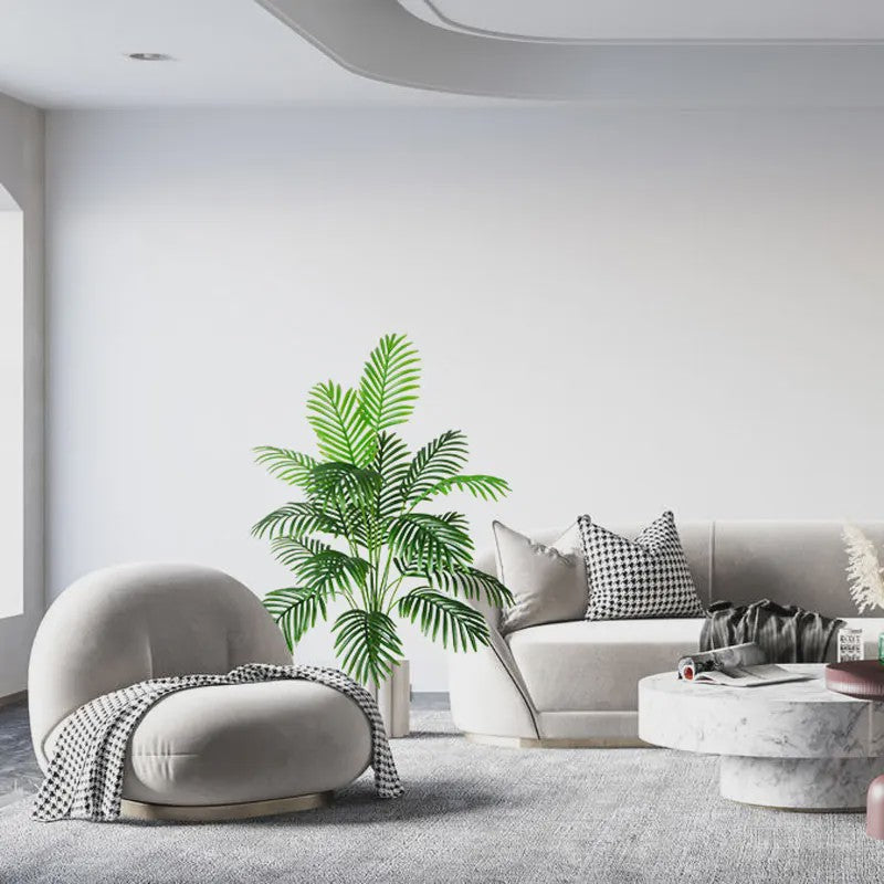 Grote Kunstpalmboom 90-120cm - Tropische Nep Plant voor Huis & Tuin Decoratie