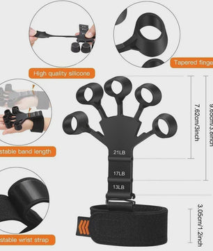 Hand Grip Strengthener: Vinger Kracht Trainer & Expander voor Muzikanten en Atleten
