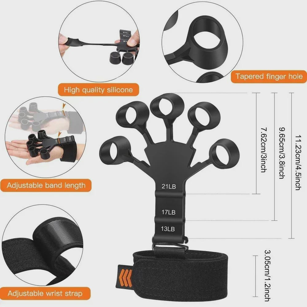 Hand Grip Strengthener: Vinger Kracht Trainer & Expander voor Muzikanten en Atleten