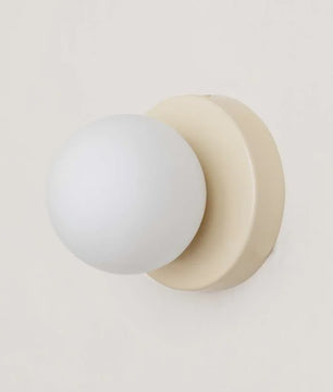 Moderne Macaron LED Wandlamp - Mini Glazen Sconce voor Slaapkamer, Hal & Balkon
