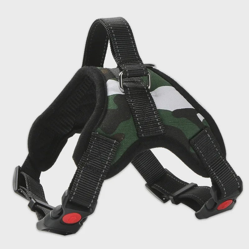 Verstelbaar Hondentuigje met Snelsluiting - Ademend Nylon Vest