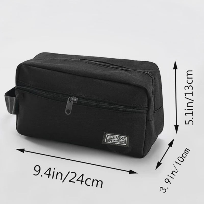 Ruime Heren Toilettas - Stijlvolle Reis Make-up Organizer met Grote Capaciteit