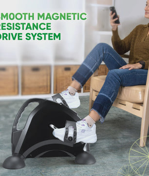 Mini Hometrainer Fiets voor Arm en Benen - Compacte Oefenfiets met LCD Display