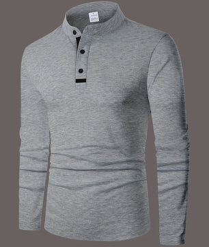 Stijlvolle Heren Poloshirt met Ronde Hals - Comfortabel voor Elk Seizoen