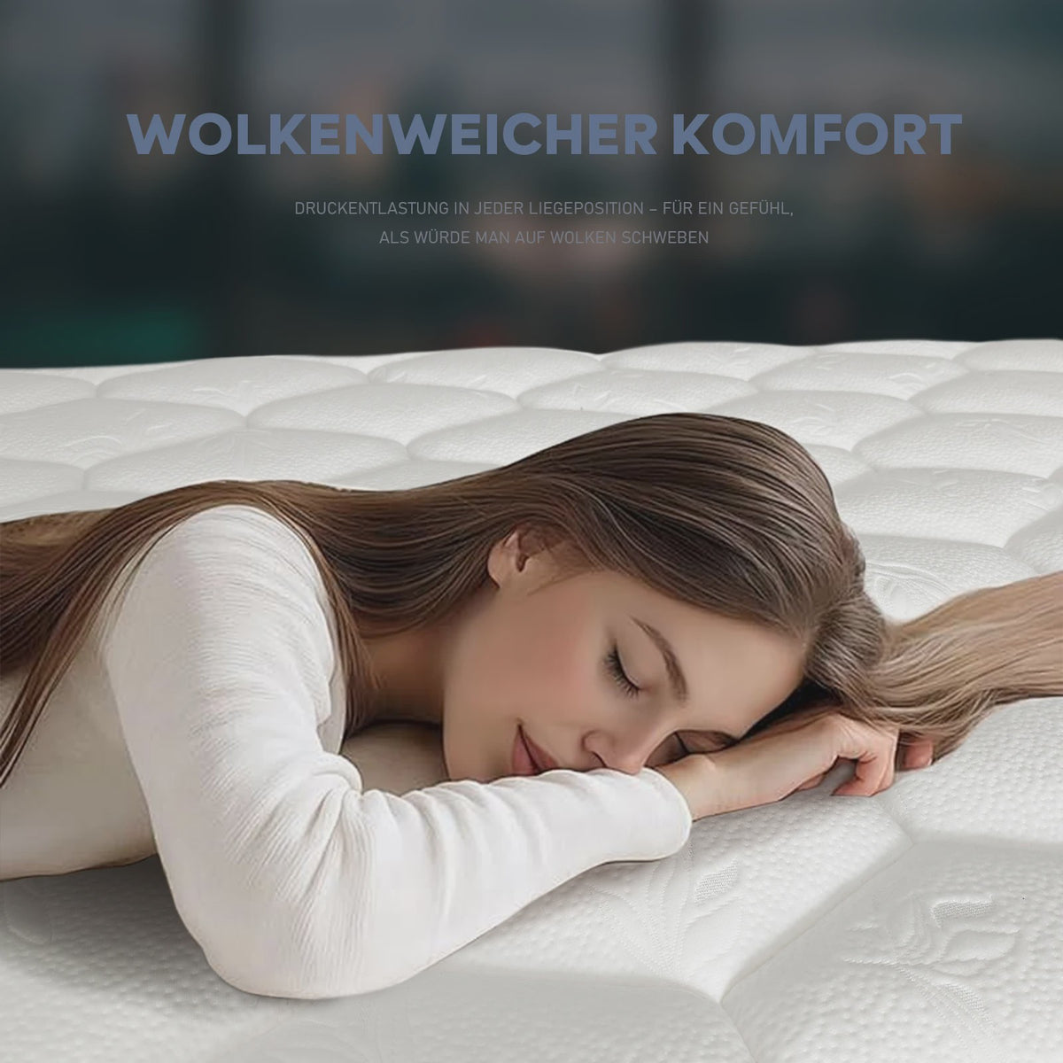 Pocketvering Matras 25cm - 7 Zones, Orthopedische Ondersteuning & Diatomeeënaarde