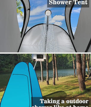 Pop-Up Privacy Tent: Draagbaar Toilet, Douche & Kleedkamer voor Buiten