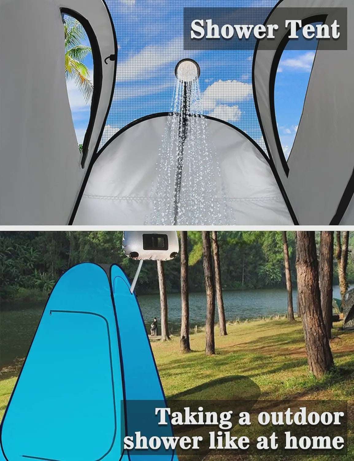 Pop-Up Privacy Tent: Draagbaar Toilet, Douche & Kleedkamer voor Buiten