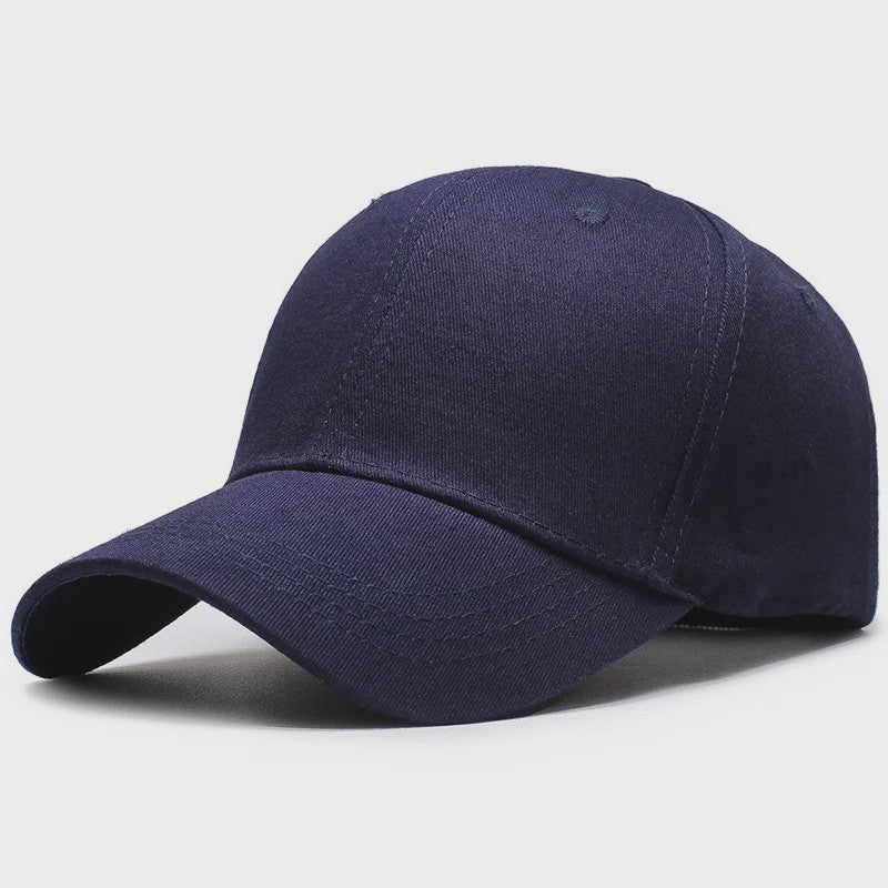 Uniseks Katoenen Baseball Cap met Verstelbare Metalen Gesp - Veel Kleuren