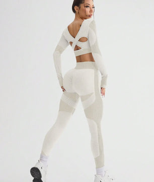 Naadloos Seamless Sportpak Dames - Ademend Yoga & Fitness Set