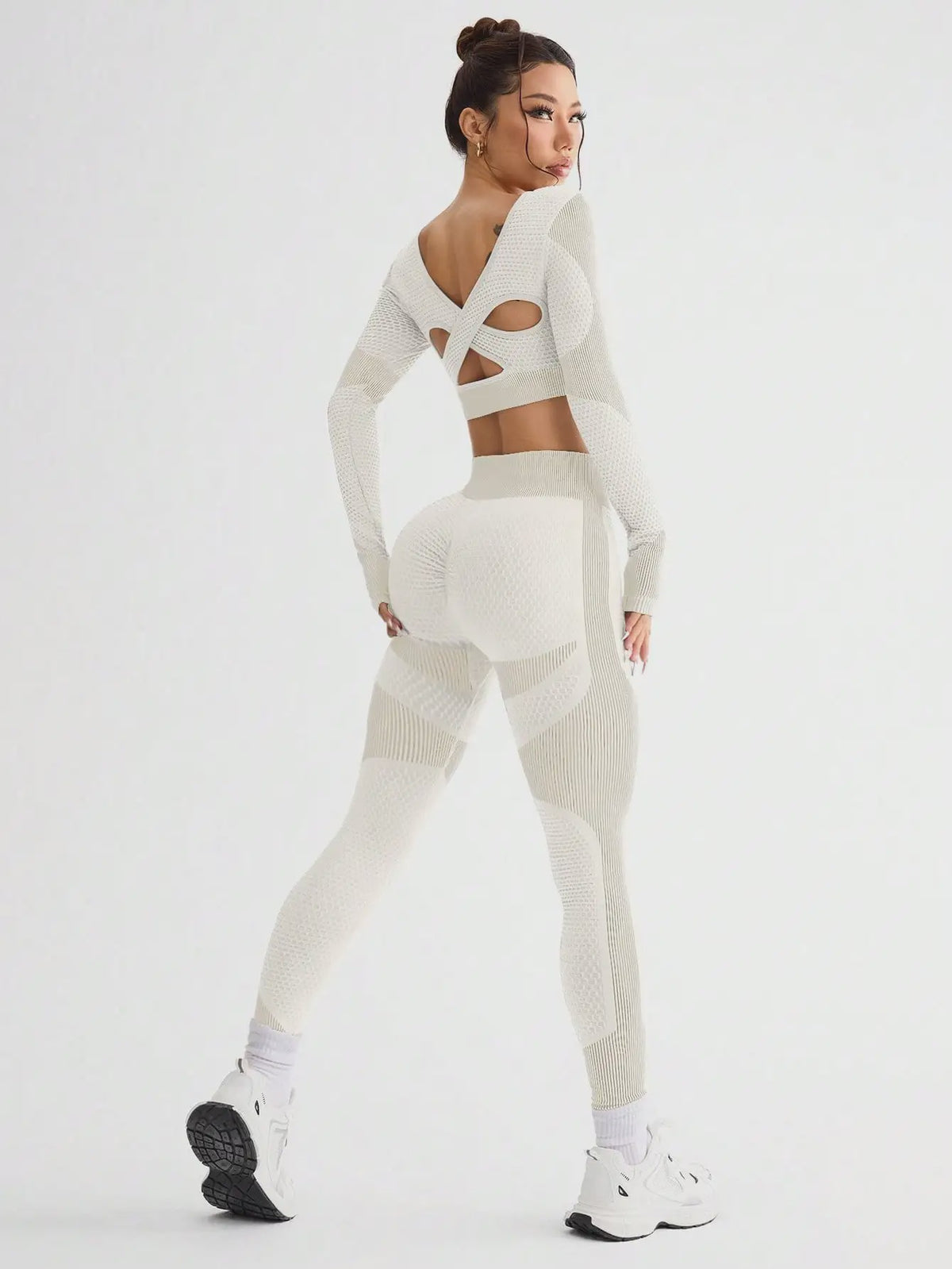 Naadloos Seamless Sportpak Dames - Ademend Yoga & Fitness Set