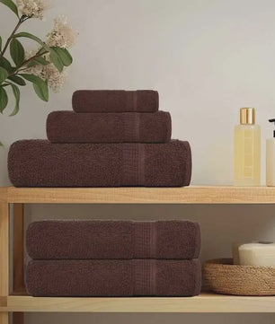 10-Pack Luxe Bruine Badhanddoeken 100x150cm 360g/m² 100% Katoen
