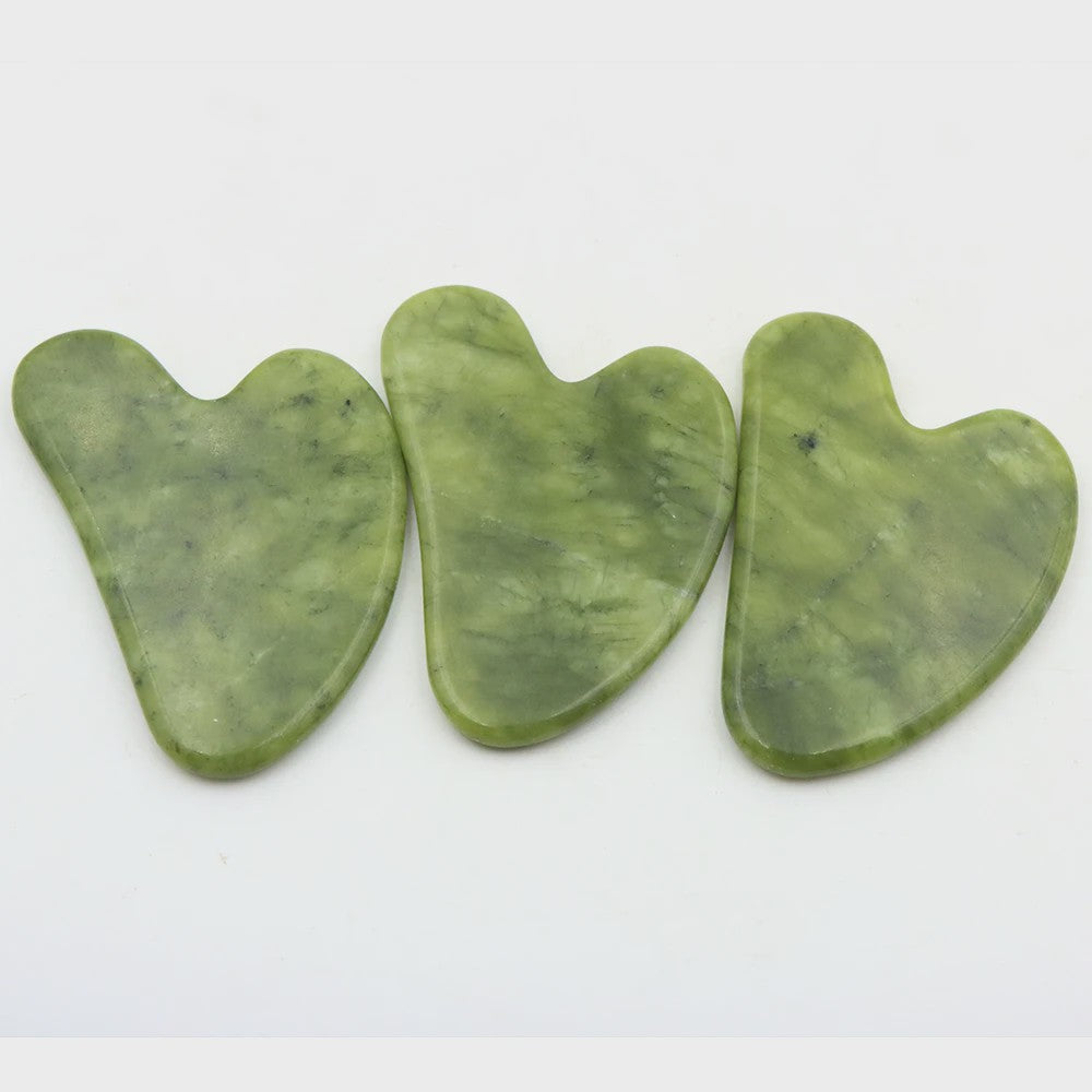 Gua Sha Schraper Gezichtsmassage Tool van Natuursteen voor Huidverzorging