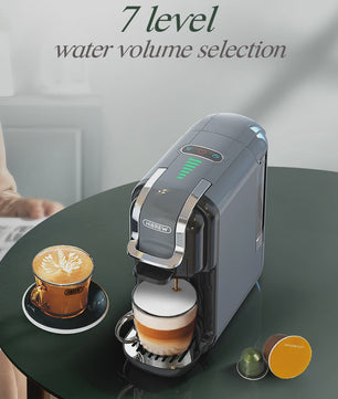 HiBREW 5-in-1 Koffiezetapparaat: Warm/Koud, Nespresso, Dolce Gusto, ESE Pod & Gemalen Koffie
