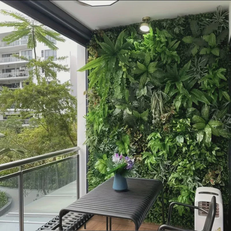 Kunstgras Muurpaneel - Luxe Boxwood Hedge voor Binnen & Buiten - Verticale Tuindecoratie