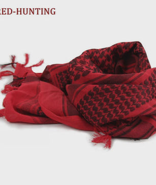 Tactische Keffiyeh Shemagh Sjaal - Katoenen Hoofddoek en Nekwarmer
