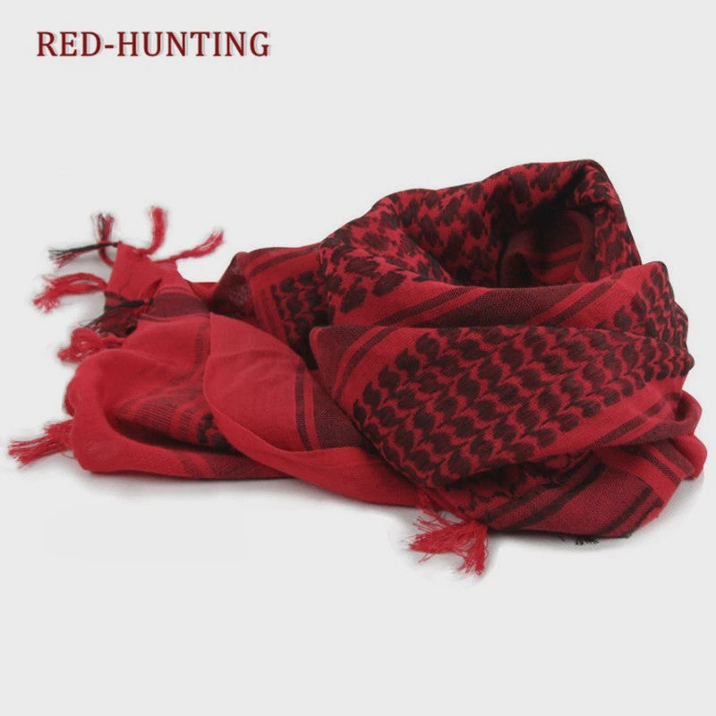 Tactische Keffiyeh Shemagh Sjaal - Katoenen Hoofddoek en Nekwarmer